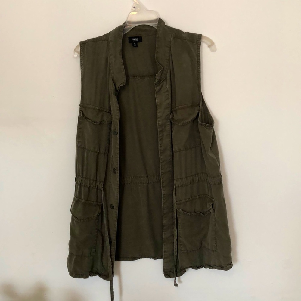 Army green vest